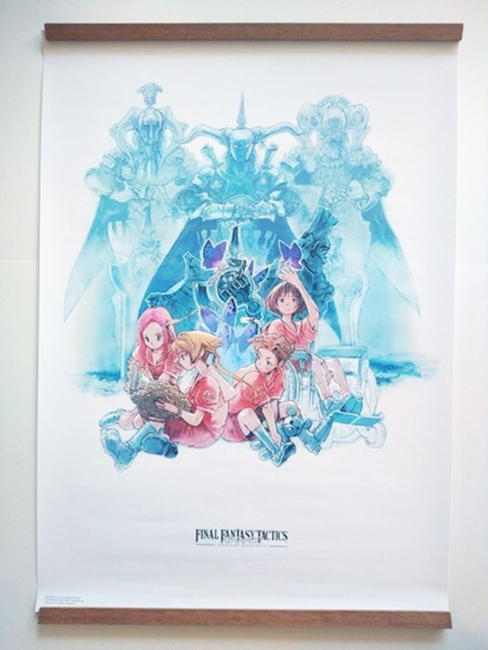 2003 RARE Final Fantasy Tactics Advance Poster Nintendo Gameboy Wii-U SquareEnix